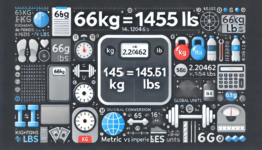 66kg in lbs – How to Convert Kilograms to Pounds Accurately