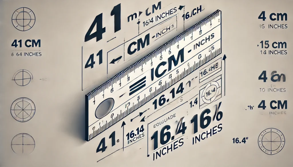 41 cm to Inches – A Complete Conversion Guide