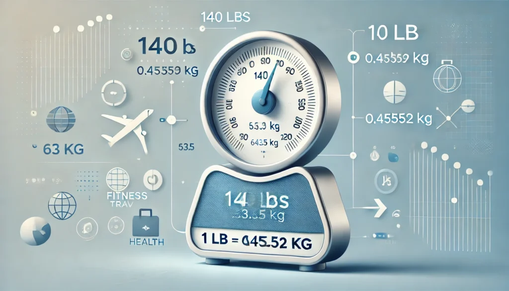 Convert 140 Pounds to KG: Complete Guide